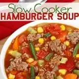 Hamburger Soup in the Slow Cooker