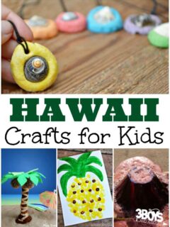 Hawaii Crafts for Kids - 3 Boys and a Dog