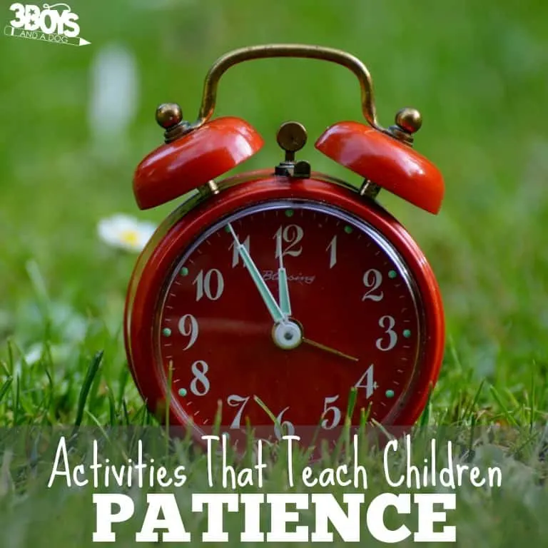 Activities That Teach Children Patience