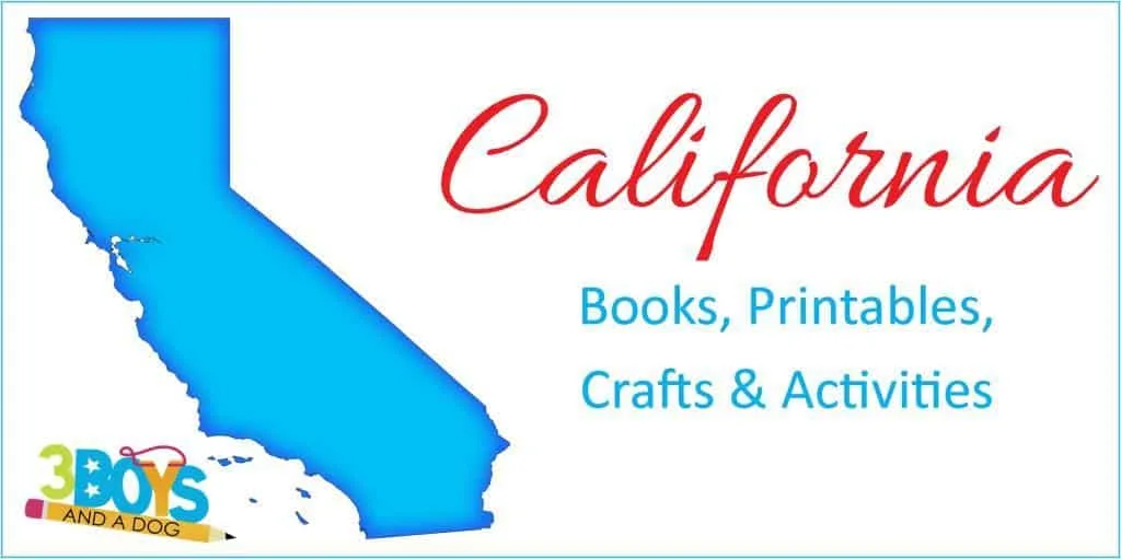 California Books Printables Crafts and More