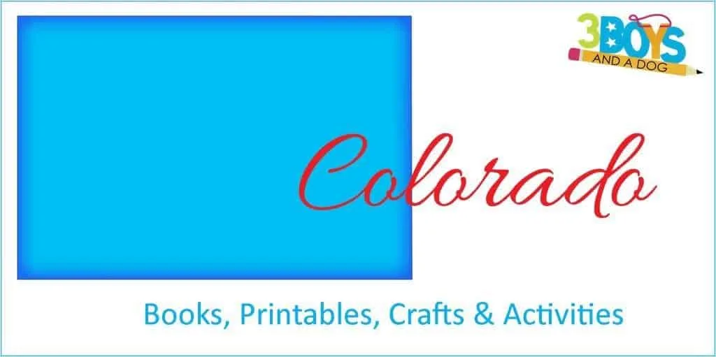 Colorado Books Printables Crafts and Activities for Kids