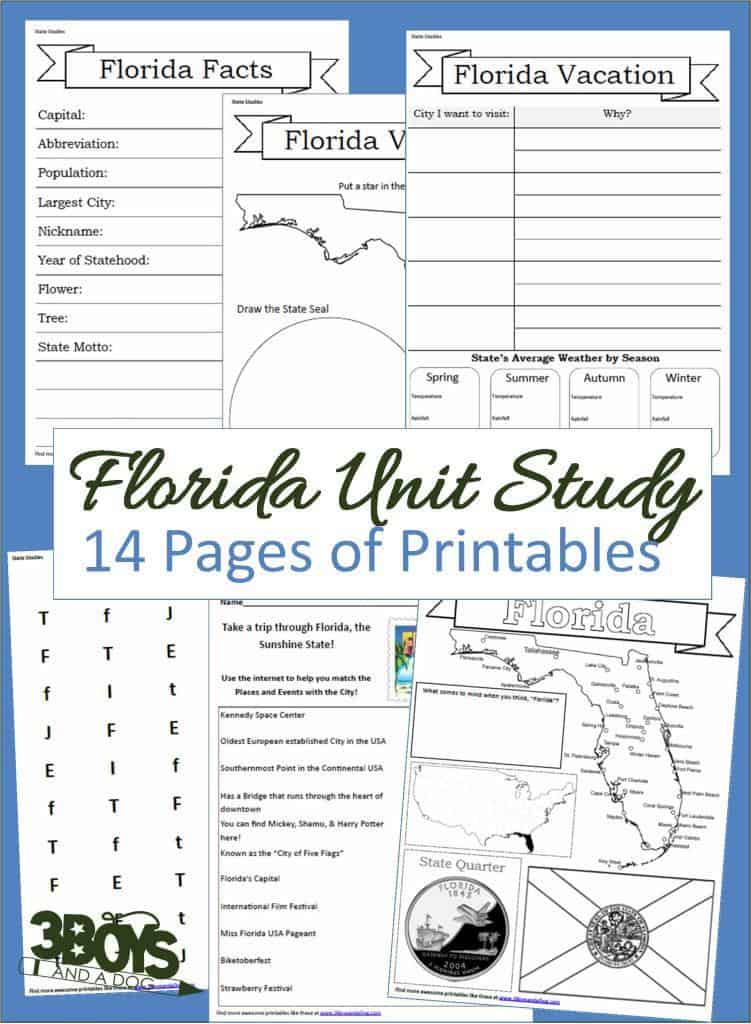 Florida State Unit Study
