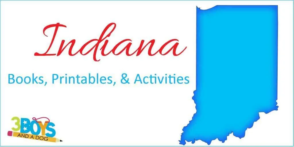 Indiana books printables crafts activities and more