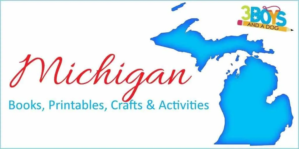 Michigan Books Printables Crafts and More