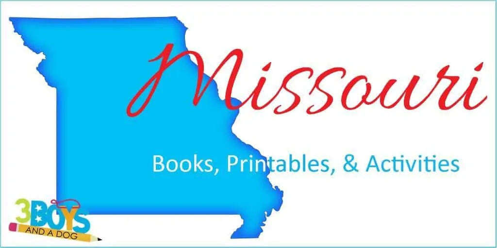 Missouri Books Printables and Activities for Kids