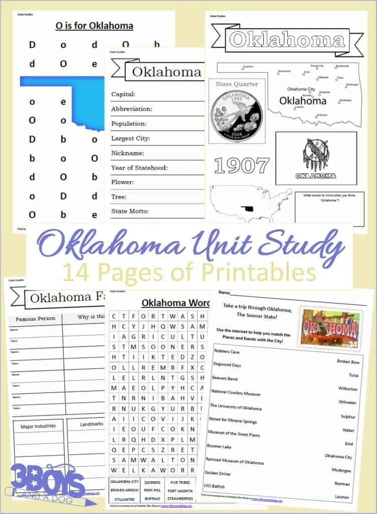Oklahoma State Unit Study