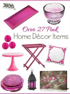 Over 27 Pink Home Decor Accent Pieces – for Spring 2017, Pantone has said this pink is one of the official fashion colors. Get trendy and throw in some gorgeous Pink Yarrow in your home decorating!