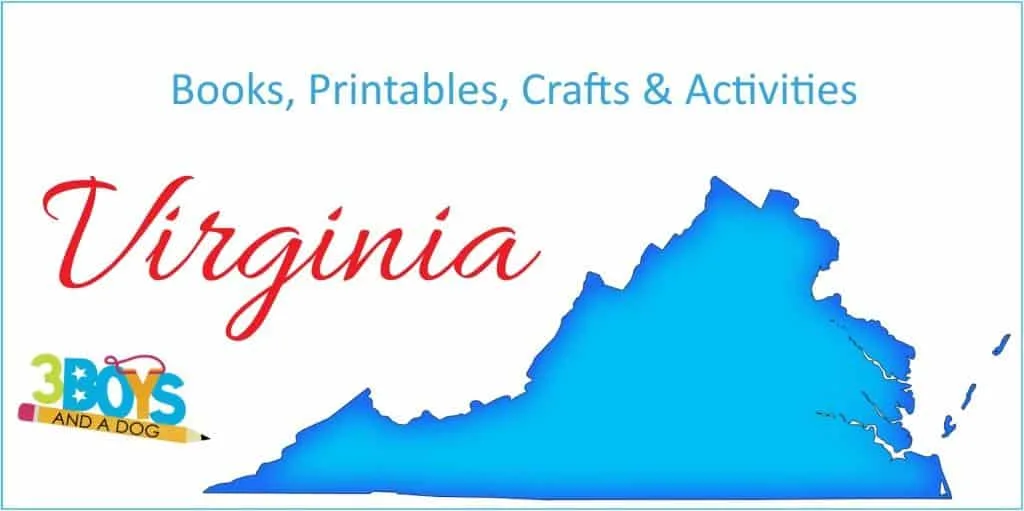 Virginia Printables Books Activities and Crafts