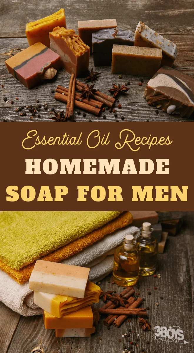 homemade essential oil recipes soap for men