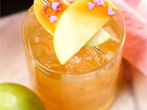 Candied Apple Mocktails for Kids