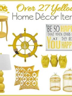 Over 27 Yellow Primrose Accent Pieces for Home Decor