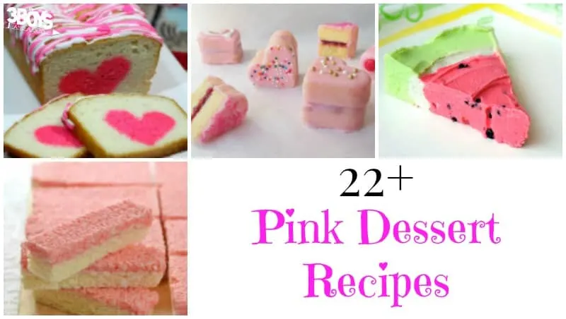Pink Dessert Recipes