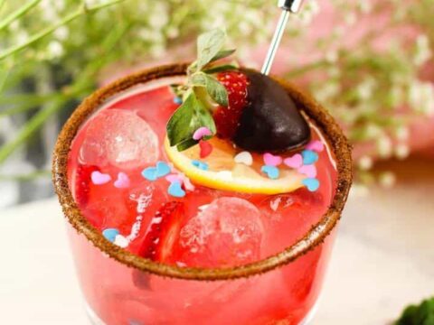 Pretty in Pink Mocktail Recipe for Children