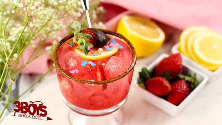 Pretty in Pink Non Alcoholic Beverage for Children