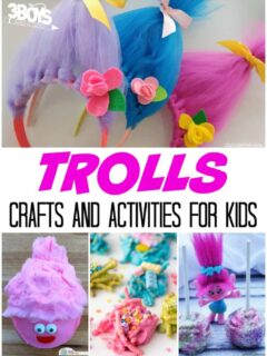 Trolls Crafts and Activities for Kids