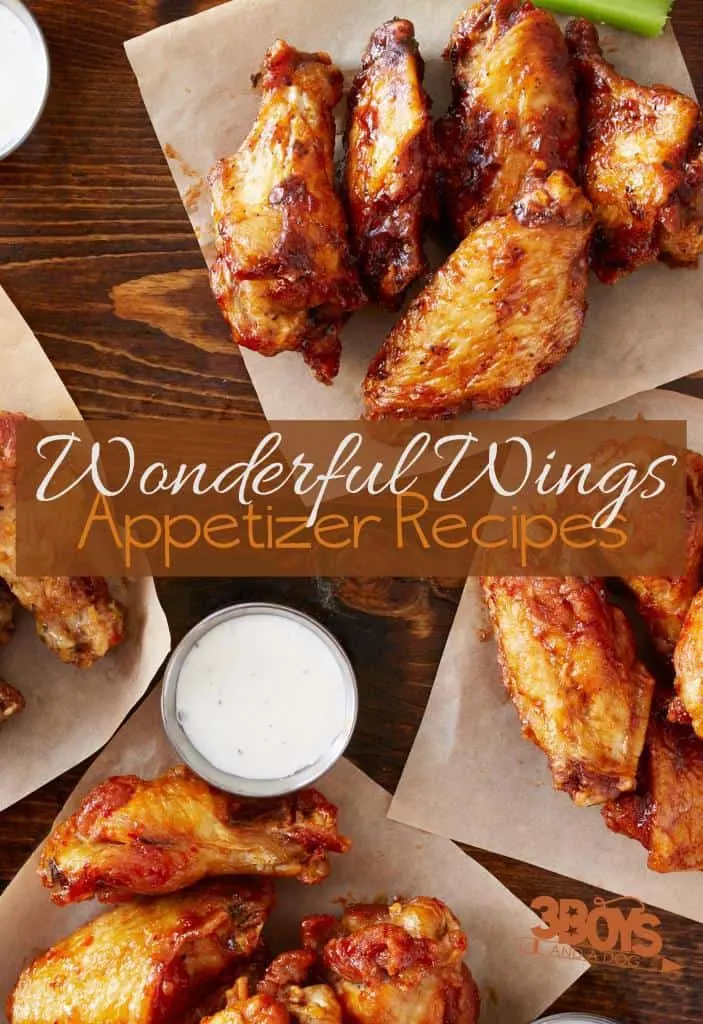 Wonderful Wings Appetizer Recipes