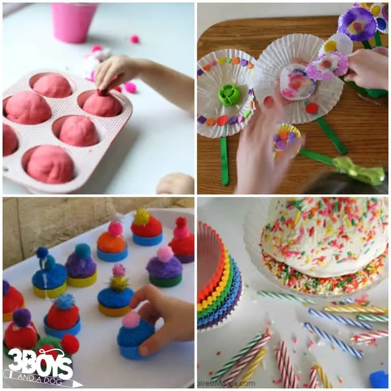 Cupcake Activities for Kindergarten