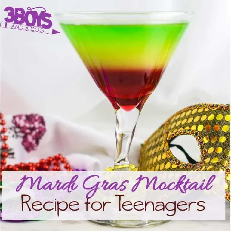 Mardi Gras Mocktail Recipe