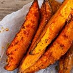 Oven Sweet Potato Steak Fries Recipe
