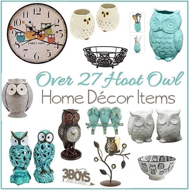 Over 27 Wise Owl Home Decor Accent Pieces