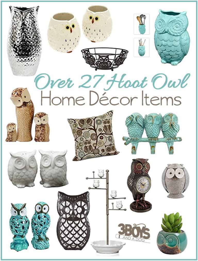 Over 27 Hoot Owl Accent Pieces for Home Decor