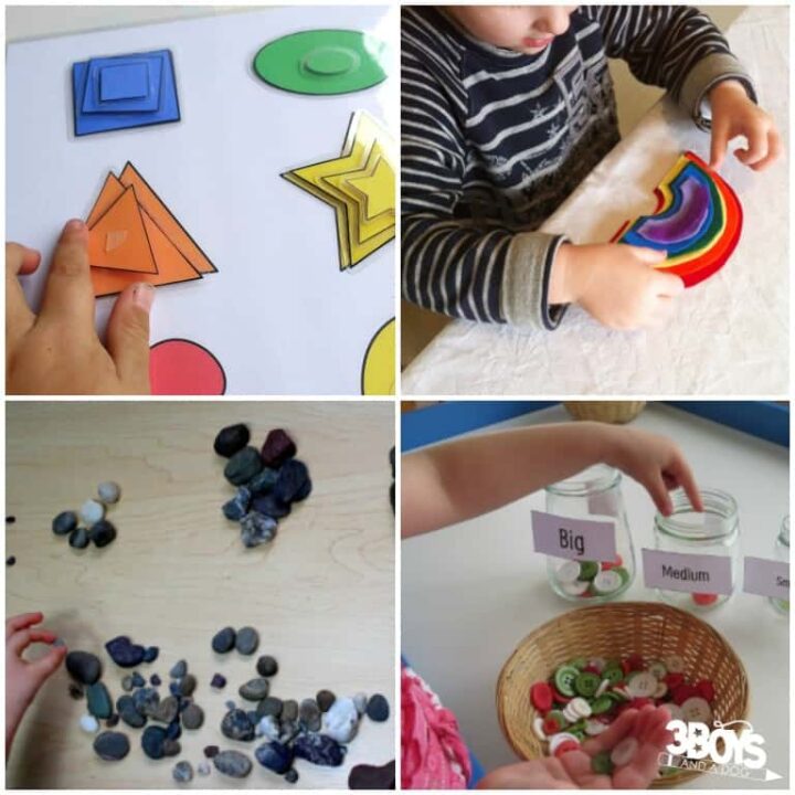 Fun Big and Small Sorting Activities for Kids | Preschool Learning