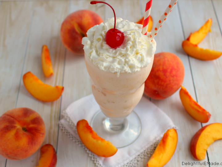 Image for Copycat Chick-fil-A Peach Milkshake