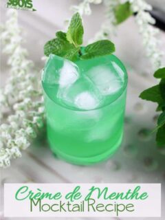 Mint Green Creme de Menthe Mocktail Recipe for Kids