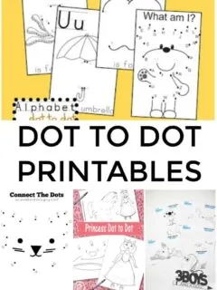 Dot to Dot Printables