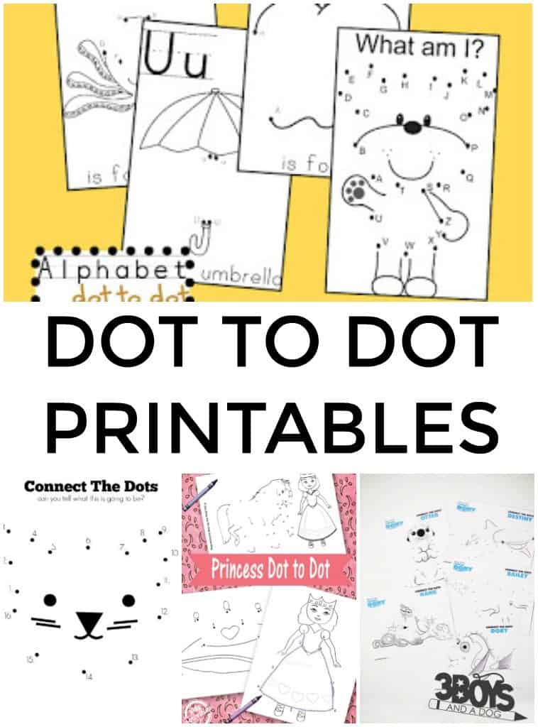Dot to Dot Printables