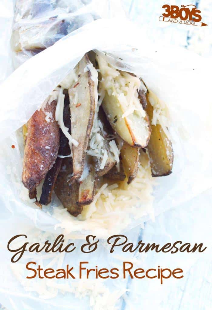 Garlic and Parmesan Steak Fries Recipe