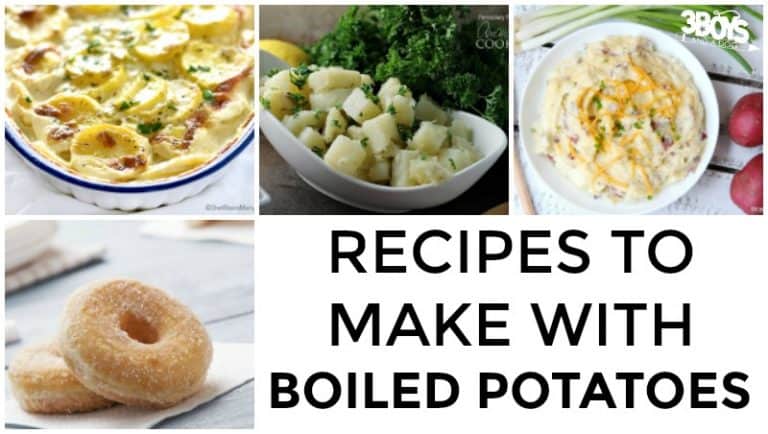 Leftover Boiled Potato Recipes - 3 Boys and a Dog