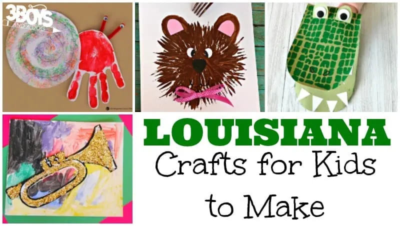 Louisiana Crafts for Kids to Make