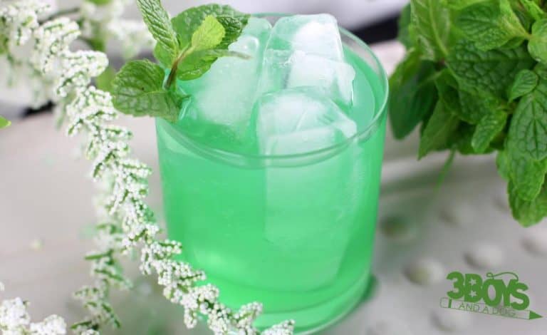 Creme de Menthe Mocktail Recipe for Teens