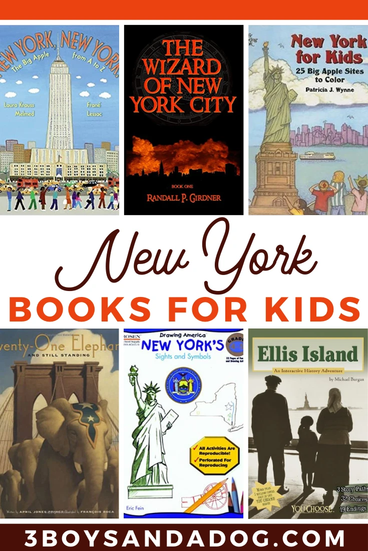grab some of these New York books for kids