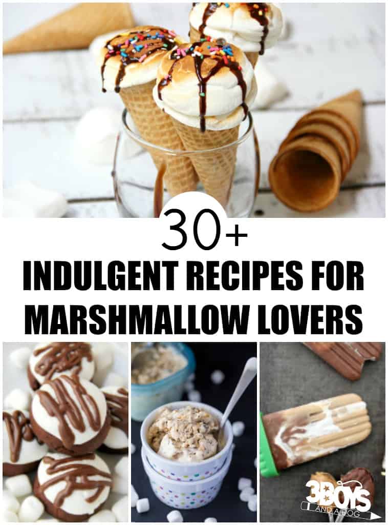 Over 30 Recipes Using Marshmallows