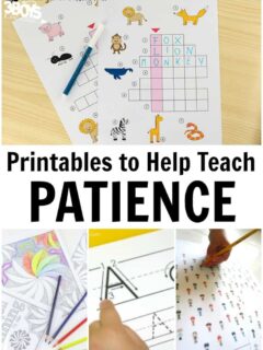 Patience Worksheets for Kids