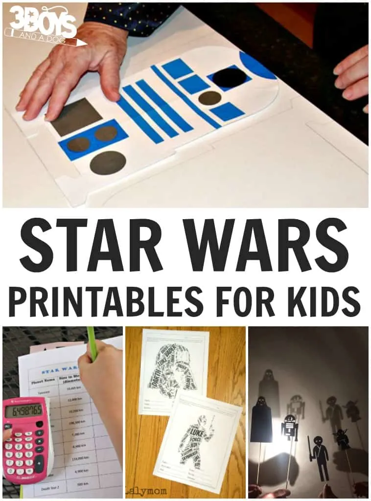 Star Wars Printables for Kids