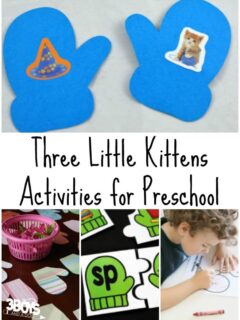 Three Little Kittens Activities for Preschool