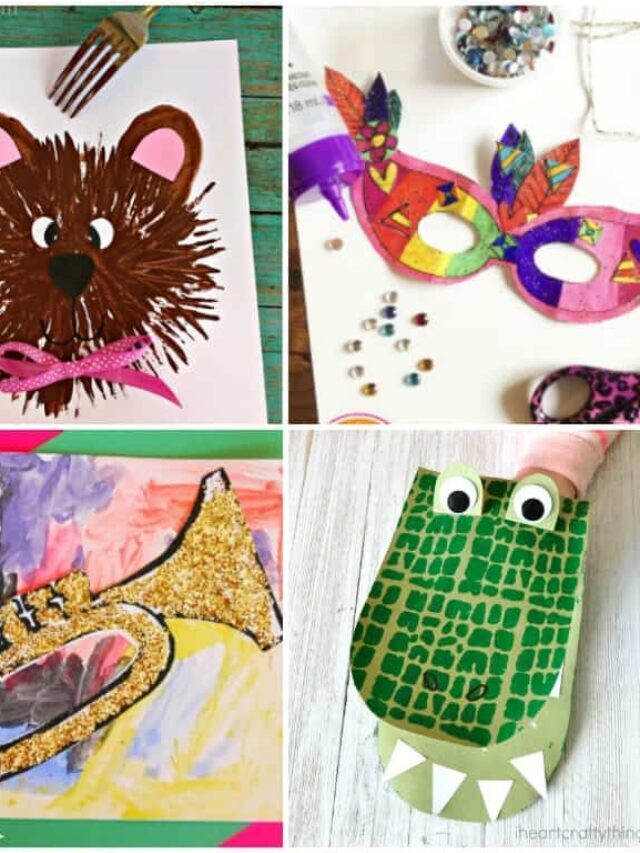 Louisiana Crafts for Kids Story