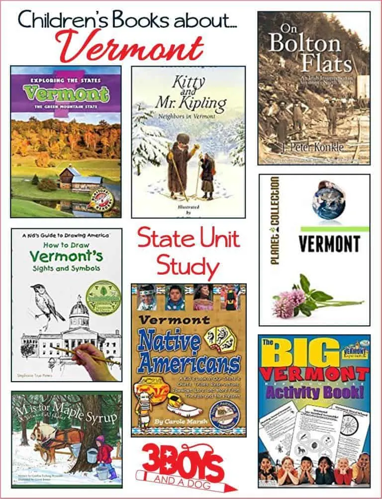 Vermont State Books for Kids