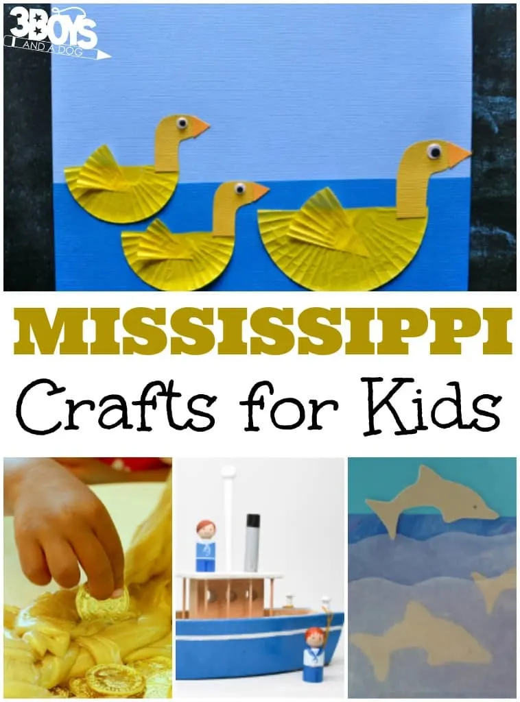 Mississippi Crafts for Kids