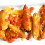 These southerwestern oven roasted steak fries are super yummy!