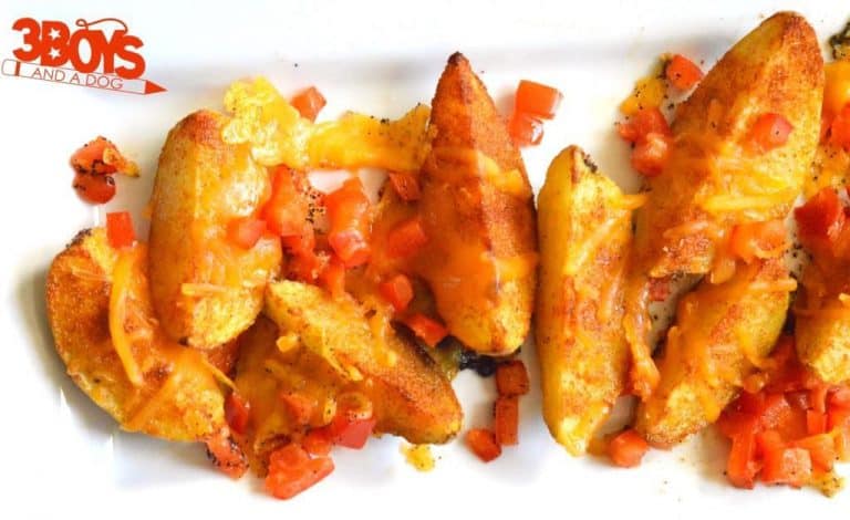 These southerwestern oven roasted steak fries are super yummy!