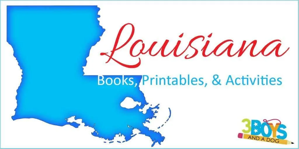 Louisiana Books Printables Crafts and More