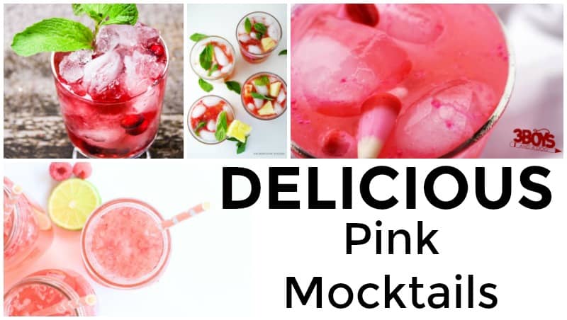 Delicious Pink Mocktails to Make