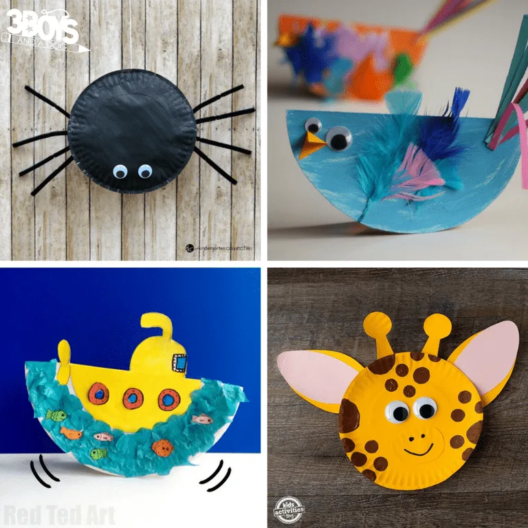 Fun Paper Plate Crafts for Preschoolers