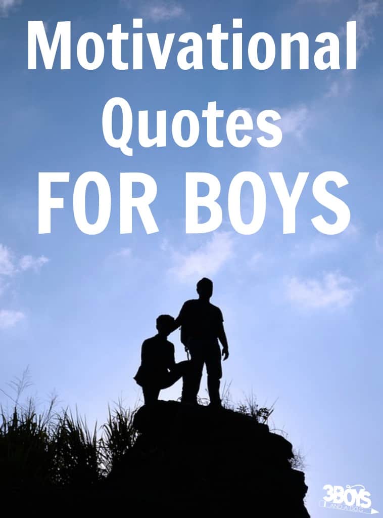 Motivational Quotes for Boys