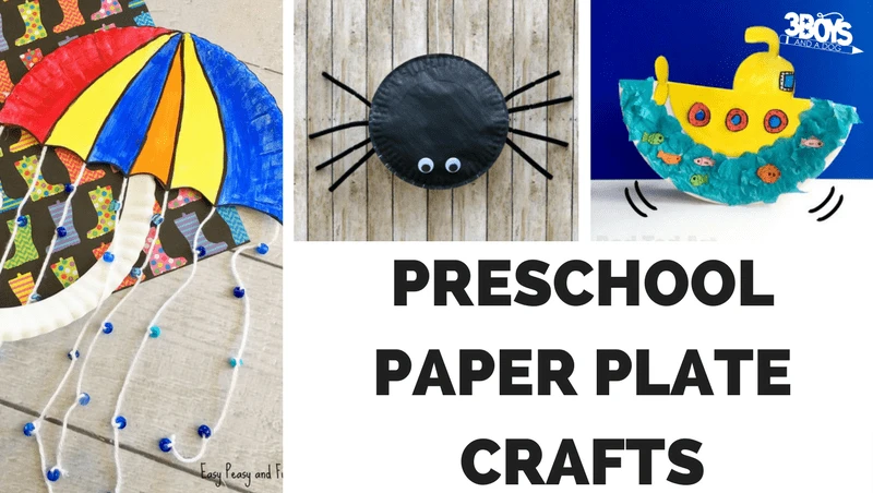 Paper Plate Crafts for Preschoolers