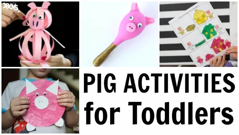 Pig Activities for Toddlers to Do